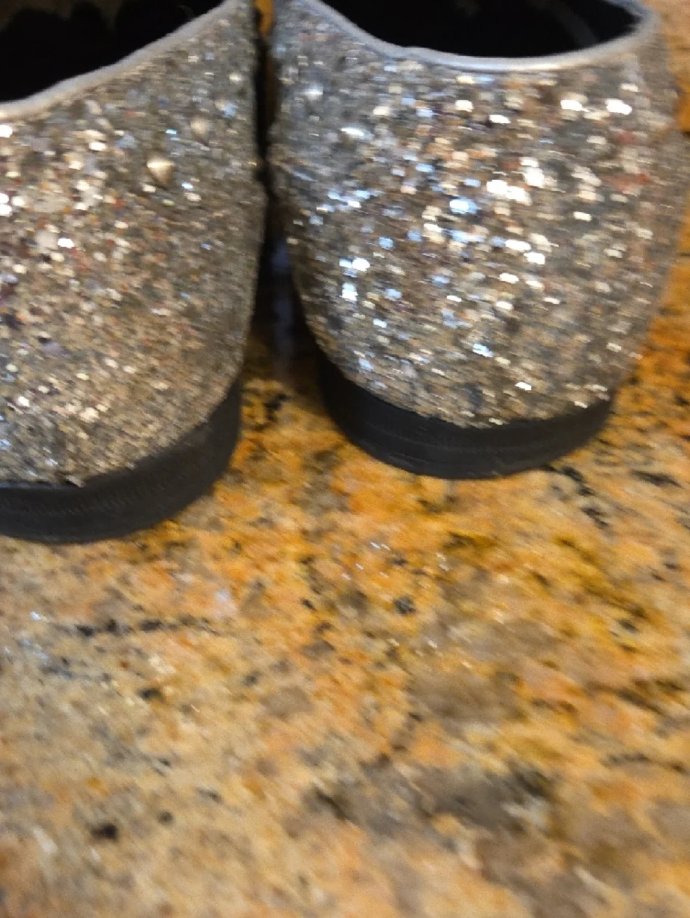 ASOS Men's Silver Crystal-Embellished Slip-On Loafers
